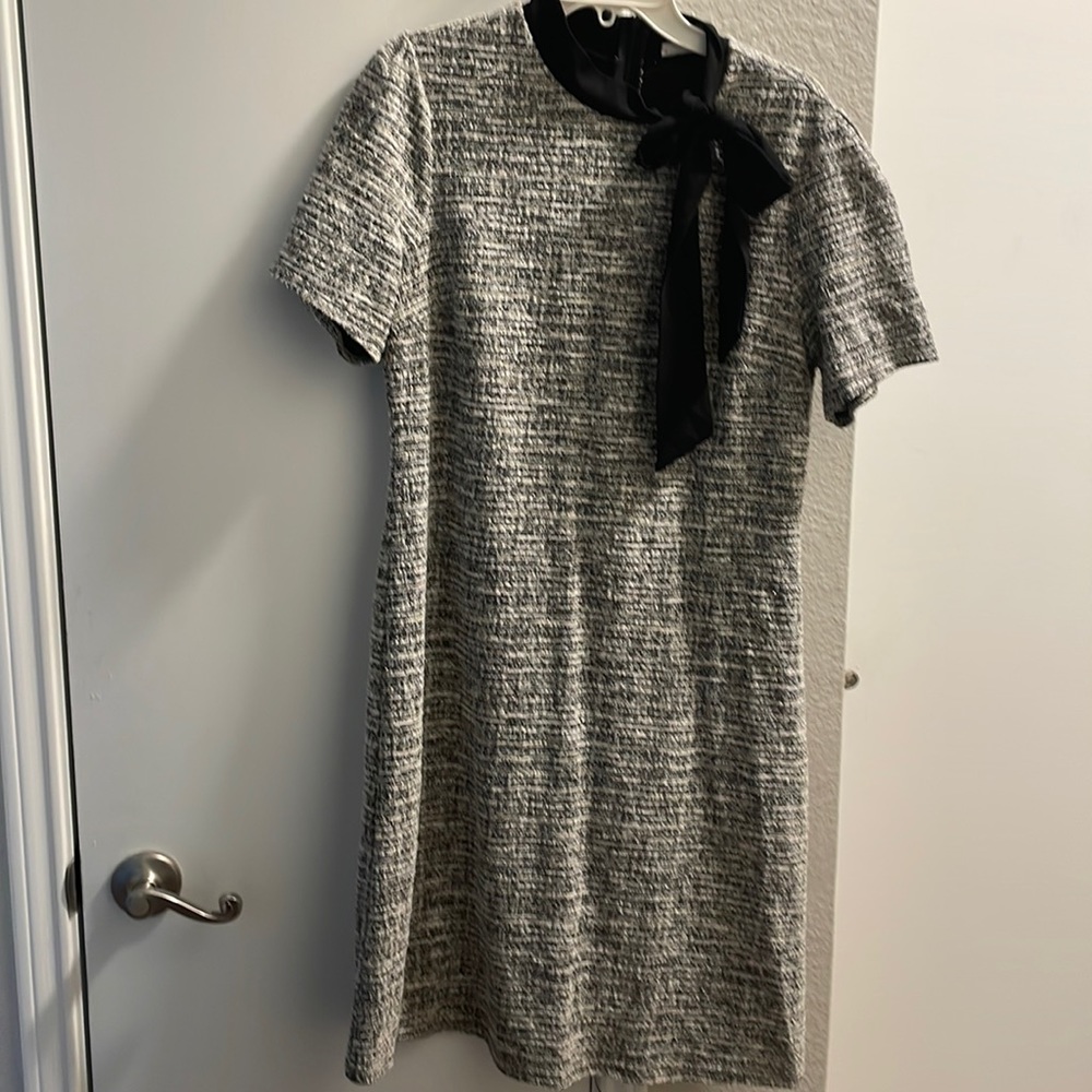Bowtie Neck Dress